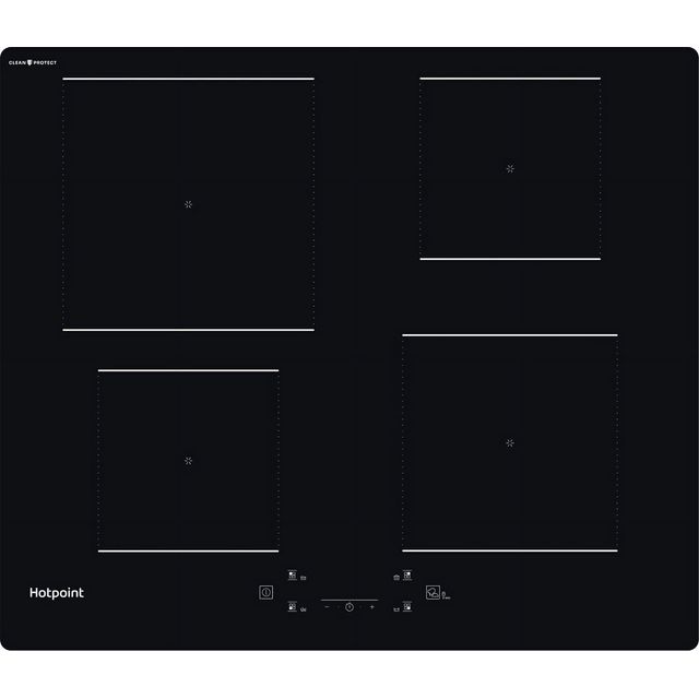 Hotpoint CleanProtect TQ 1460S CPNE Built In Induction Hob - Black - TQ 1460S CPNE_BK - 1